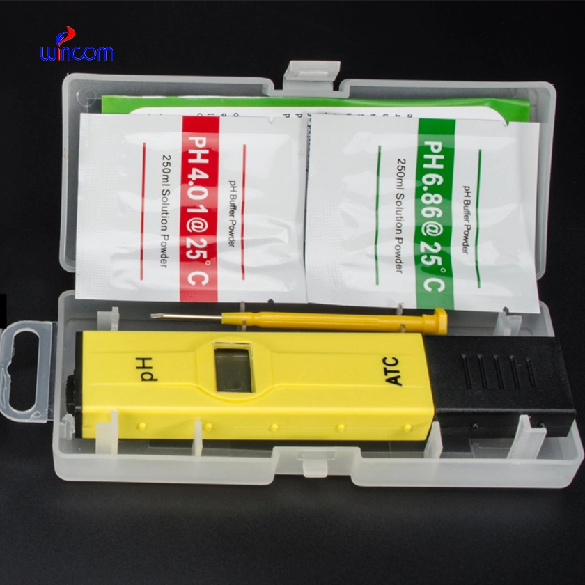 Portable Pen Cosmetics Laboratory Water Soil Digital pH Meter Tester